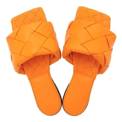 DAMES Bottega Veneta Lido Flat Sandal