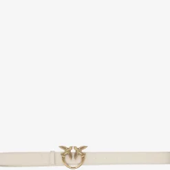 DAMES PINKO Liefdesbessenleren Riem met Love Birds Gesp