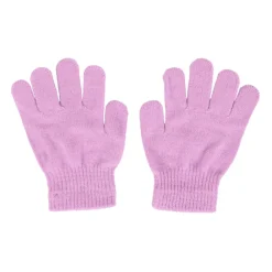 Molo Lila Strass Detail Geribbelde Handschoenen