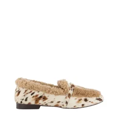 DAMES Toral Lily Loafer Wit/Bruin