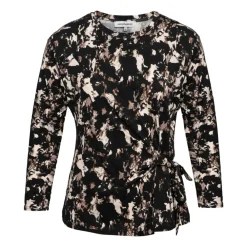 DAMES &Co Woman Shirts^LIZZY ROCK E-Chocolate multi