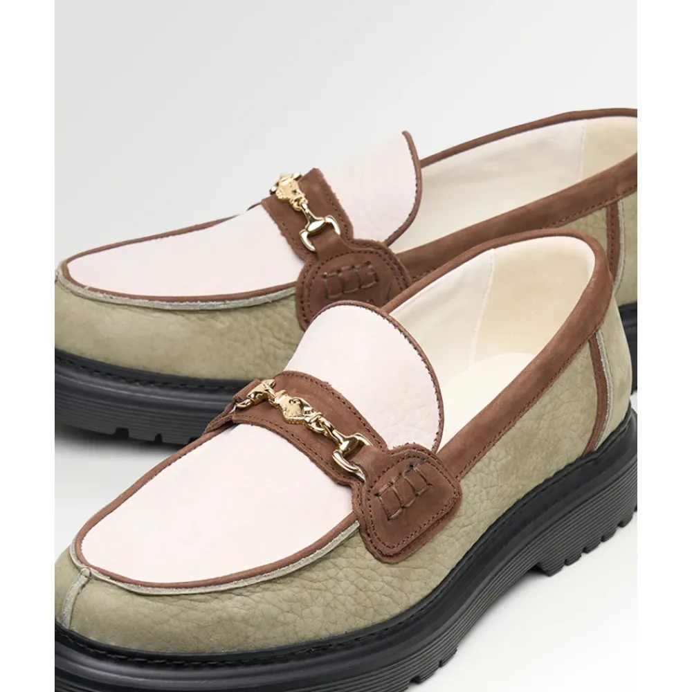 Heren Filling Pieces Instappers & Slip Ons^Loafer Grain