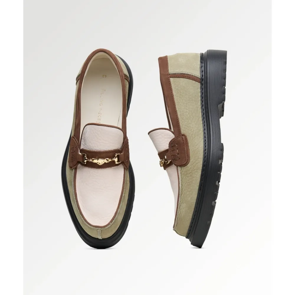 Heren Filling Pieces Instappers & Slip Ons^Loafer Grain