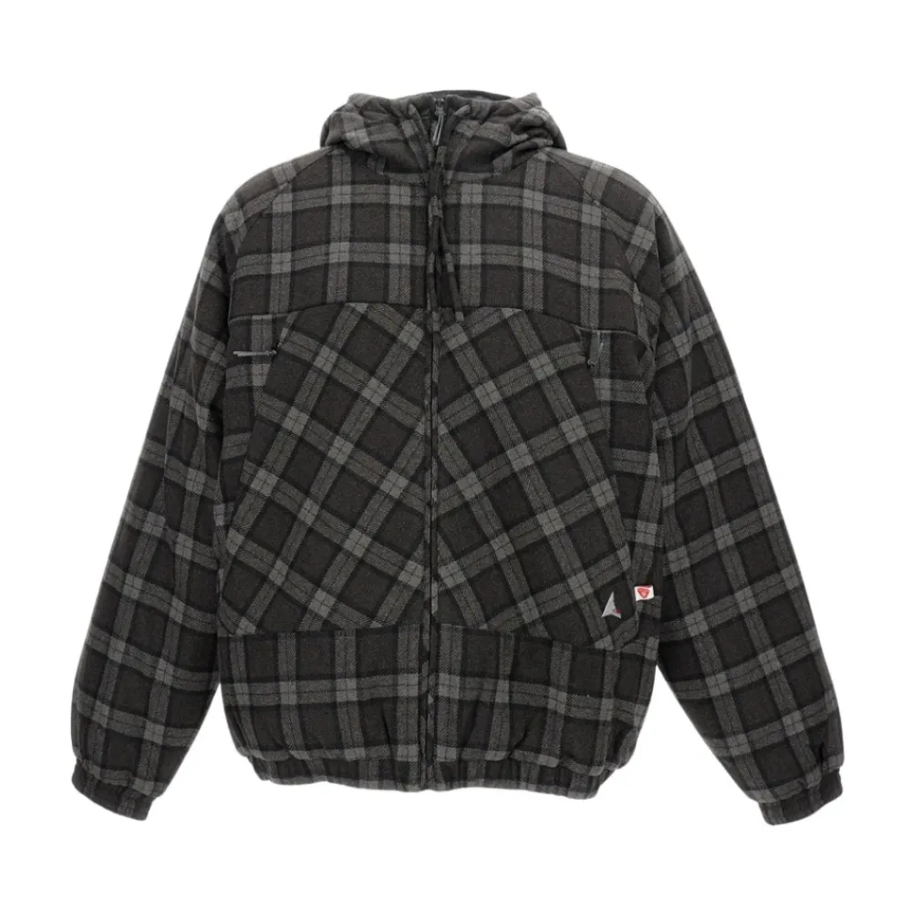 Heren ROA Jassen^Logger Wool Primaloft Checked Jacket