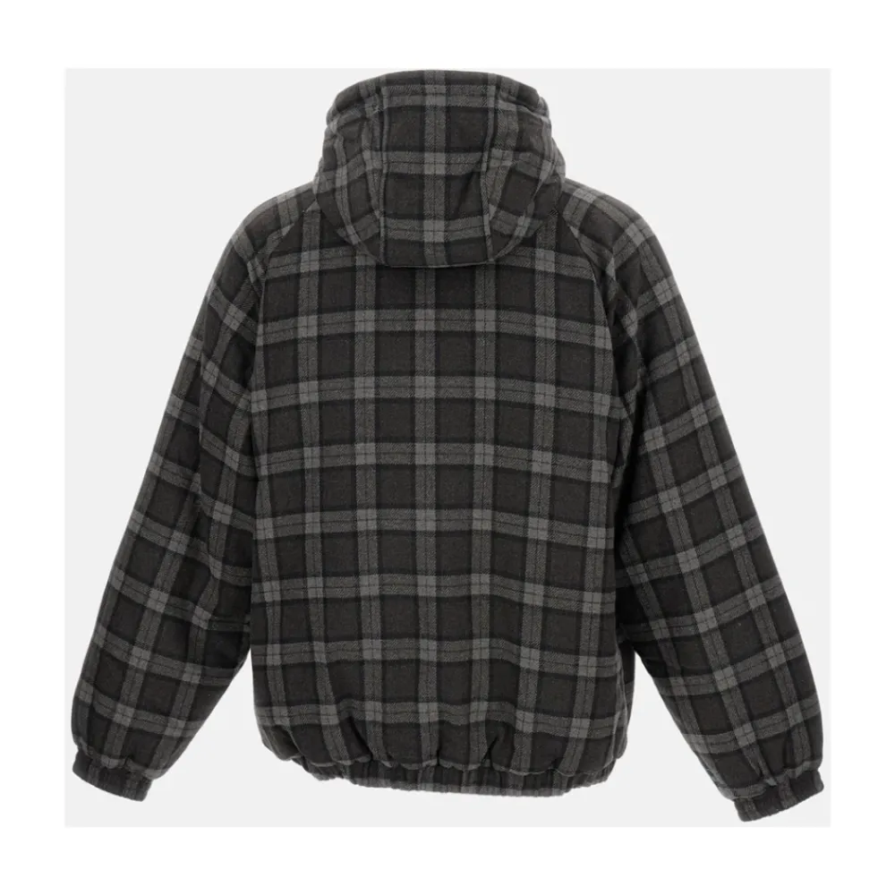Heren ROA Jassen^Logger Wool Primaloft Checked Jacket