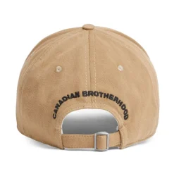 Heren Dsquared2 Petten^Logo Appliqué Katoenen Pet met Slogan