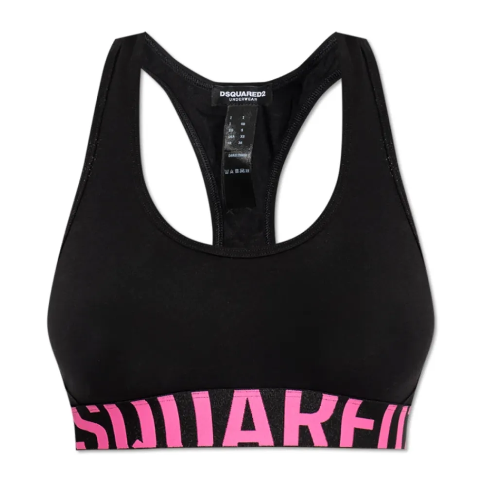 Dsquared2 Sport Bh'S & Ondergoed|Sportshirts^Logo Bra