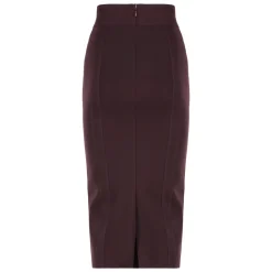 DAMES Elisabetta Franchi Logo Detail Stretch Kokerrok