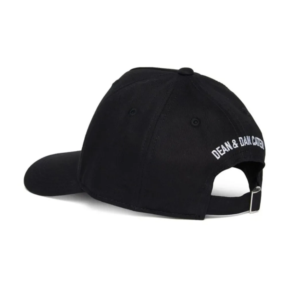 Dsquared2 Mutsen En Petten^Logo Geborduurde Baseball Cap