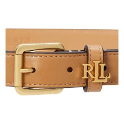 DAMES Ralph Lauren Logo Gesp Riem