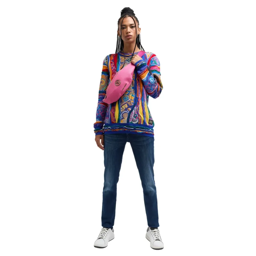 DAMES Carlo Colucci Logo Heuptas Crossbody Stijl