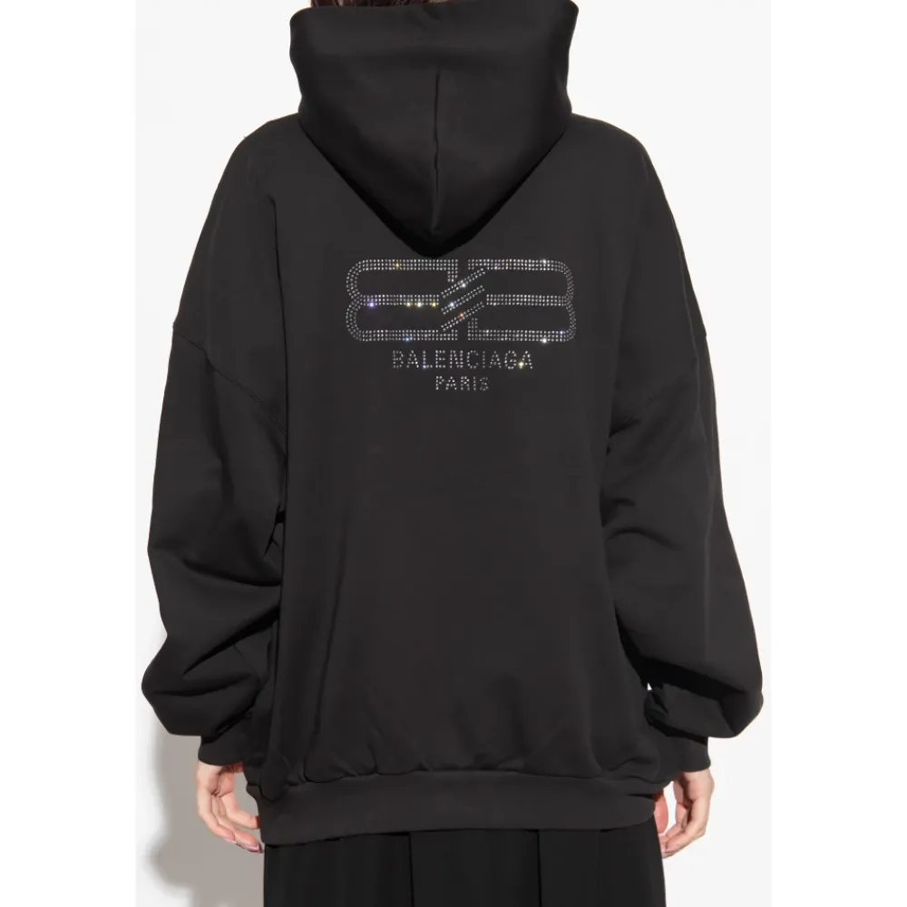 DAMES Balenciaga Logo hoodie