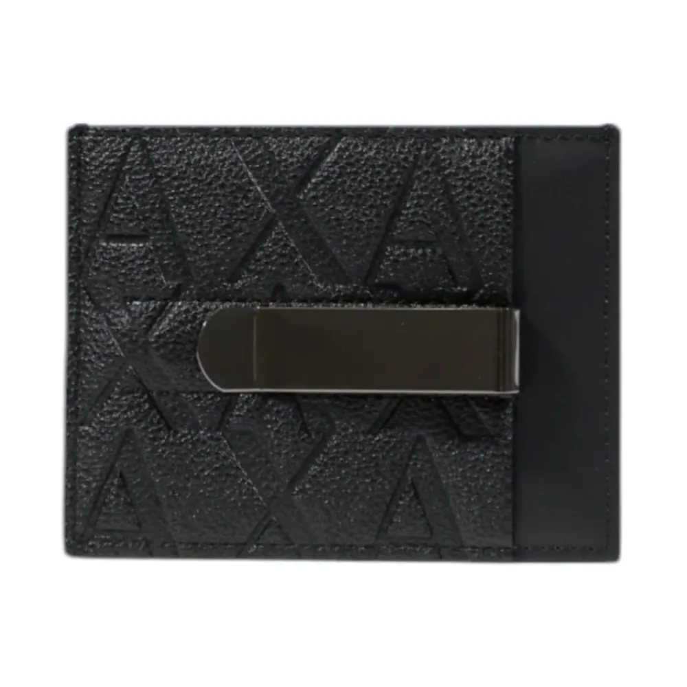 Heren Armani Exchange Logo Kaarthouder Portemonnee