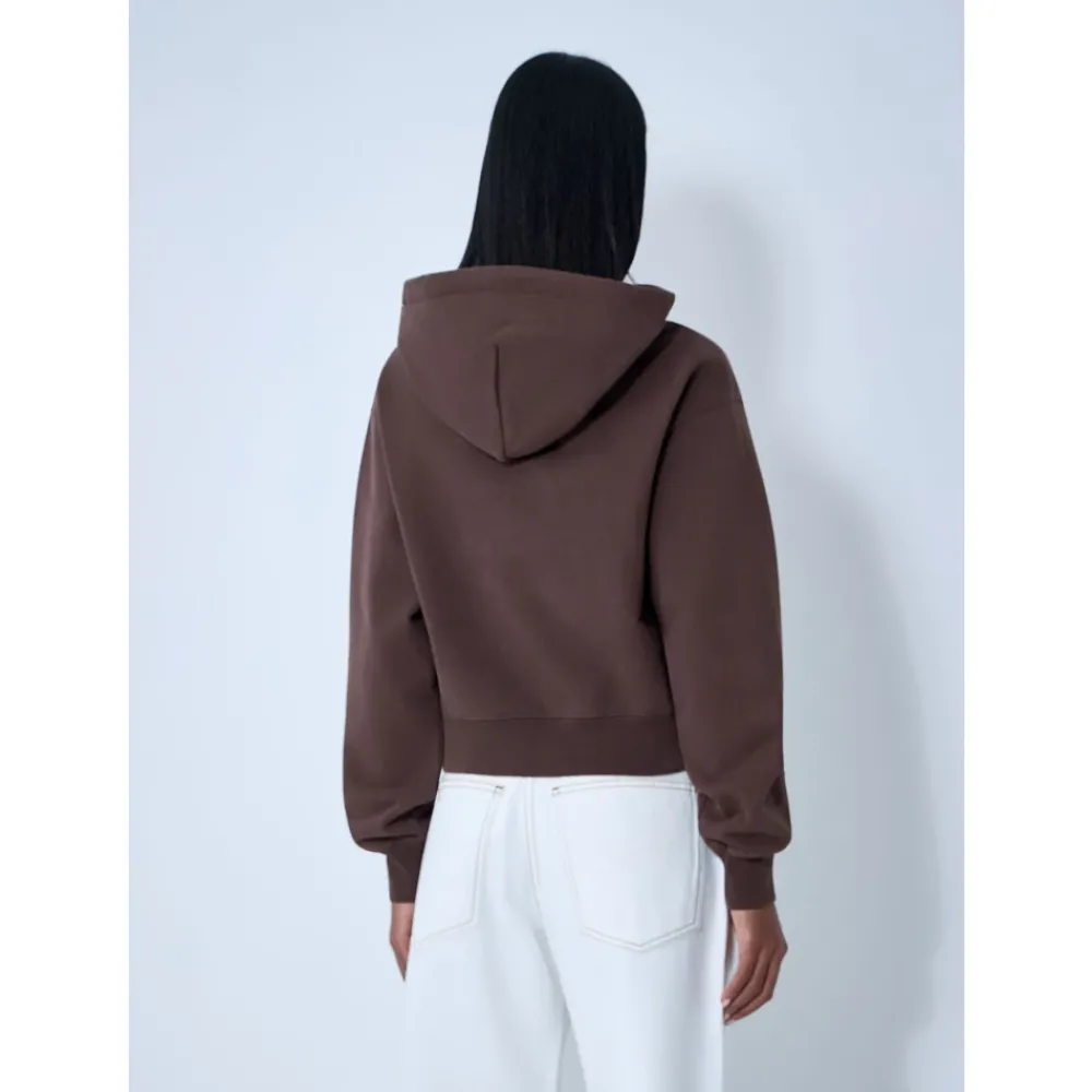 DAMES Jacquemus Logo Katoenen Hoodie Sweatshirt