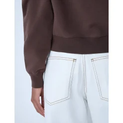 DAMES Jacquemus Logo Katoenen Hoodie Sweatshirt