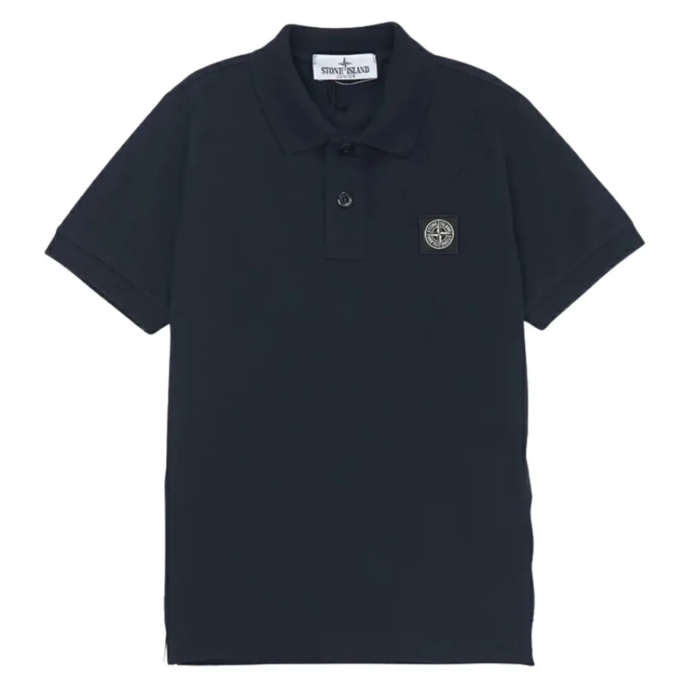 Stone Island Bovenkleding^Logo Katoenen Polo Shirt