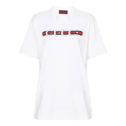 DAMES Gucci Shirts^Logo Katoenen T-shirt