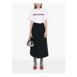 DAMES Gucci Shirts^Logo Katoenen T-shirt