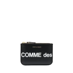 DAMES Comme des Garçons Logo Lederen Portemonnee