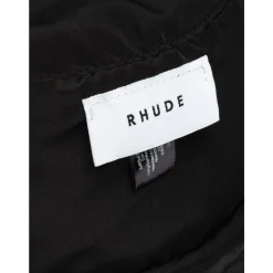 Heren Rhude Logo Leren Bucket Hat
