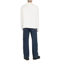Heren Jil Sander Logo Longsleeve T-shirt