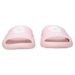 DAMES Kenzo Slippers^Logo Patch Open Teen Slide