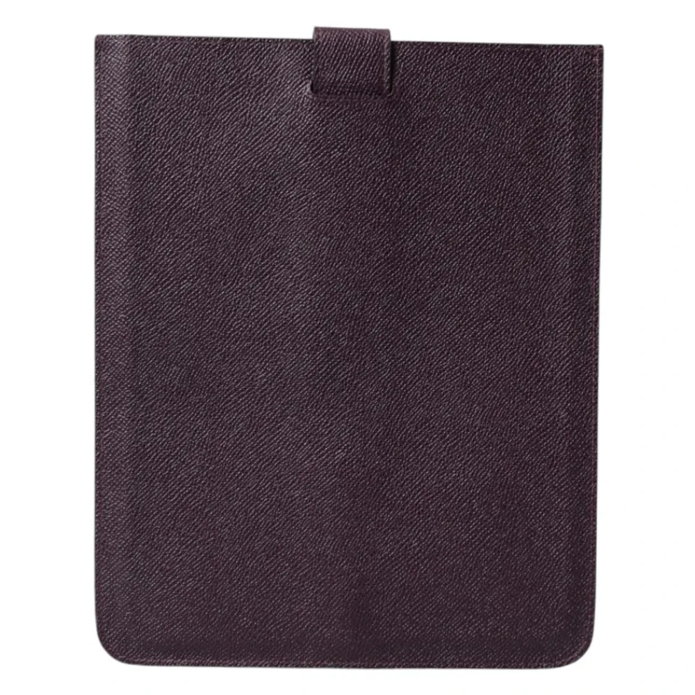 DAMES Dolce & Gabbana Logo Plaque Leren Tablet Sleeve Hoes