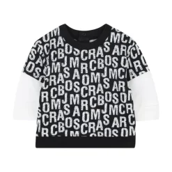 Marc Jacobs Logo Print Crewneck Katoen Jumpsuit
