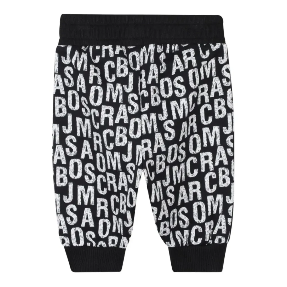 Marc Jacobs Logo Print Crewneck Katoen Jumpsuit