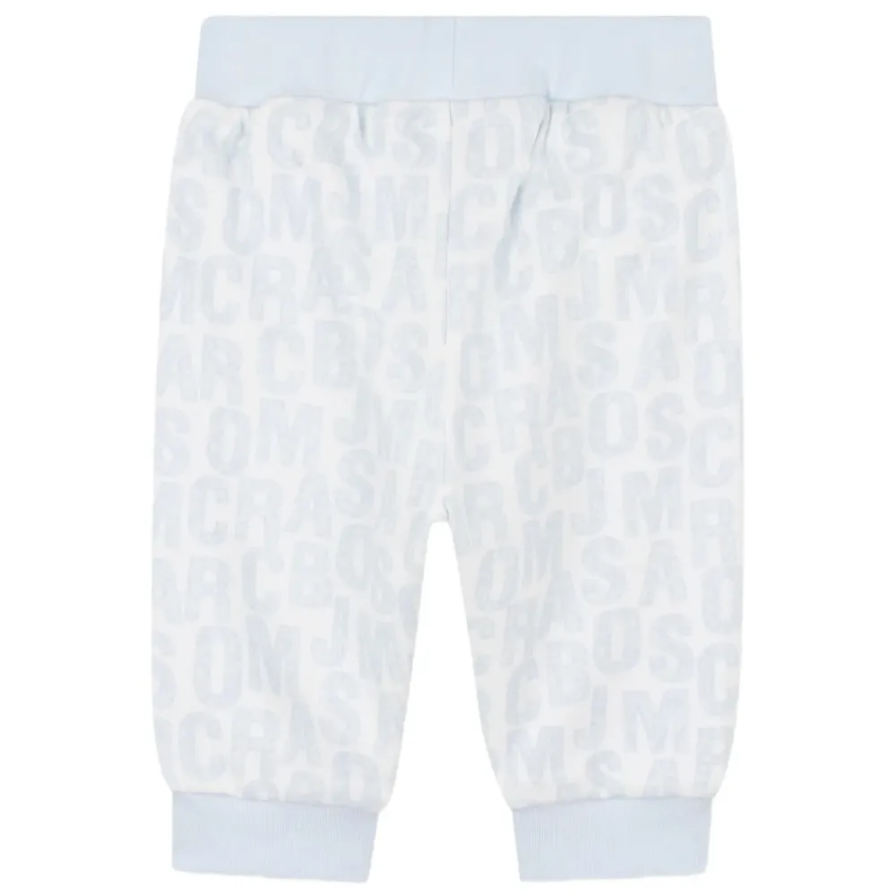 Marc Jacobs Logo Print Kleding Set Clear Blue