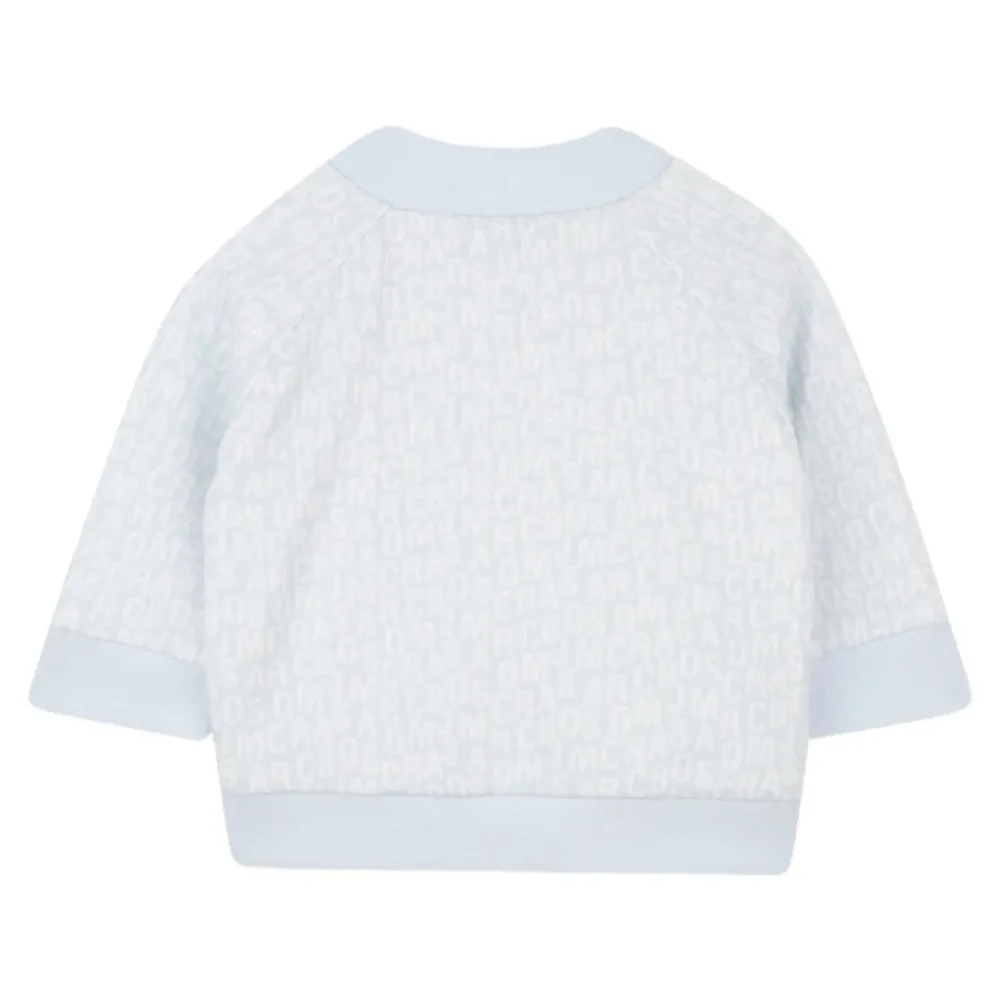 Marc Jacobs Logo Print Kleding Set Clear Blue