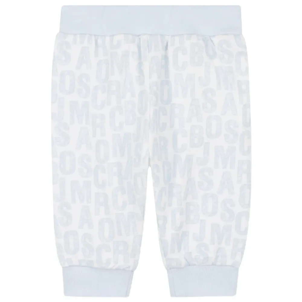 Marc Jacobs Logo Print Kleding Set Clear Blue