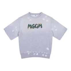 MSGM Bovenkleding^Logo Print T-Shirt