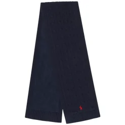 Ralph Lauren Logo Sjaal in Marine