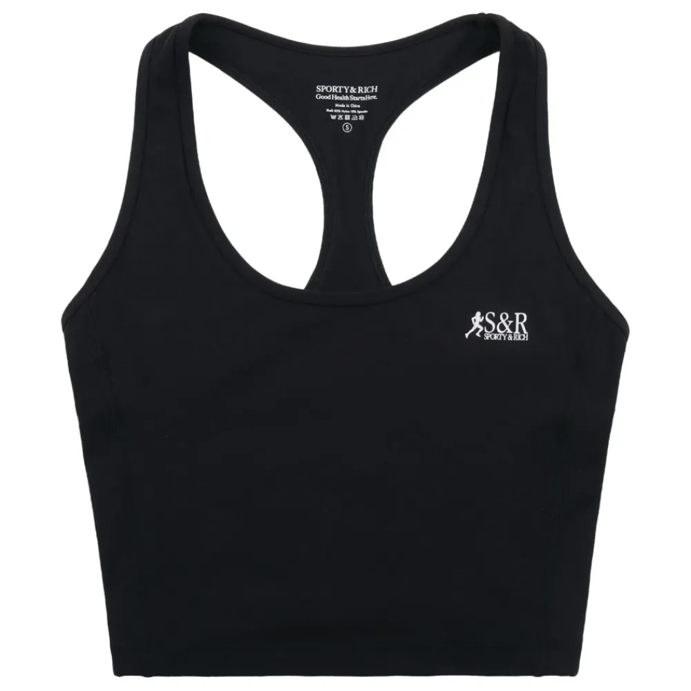 Sporty & Rich Logo Tank Top