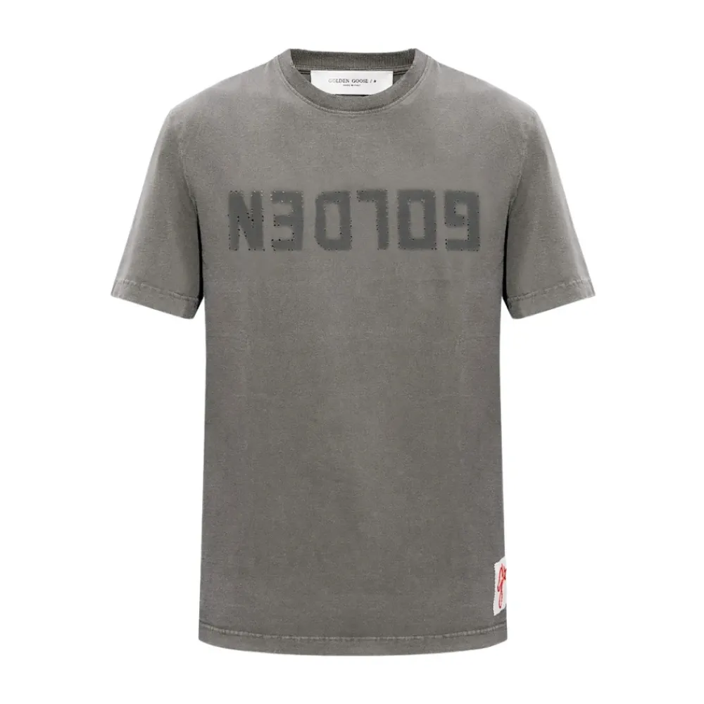 Heren Golden Goose Logo T-Shirt