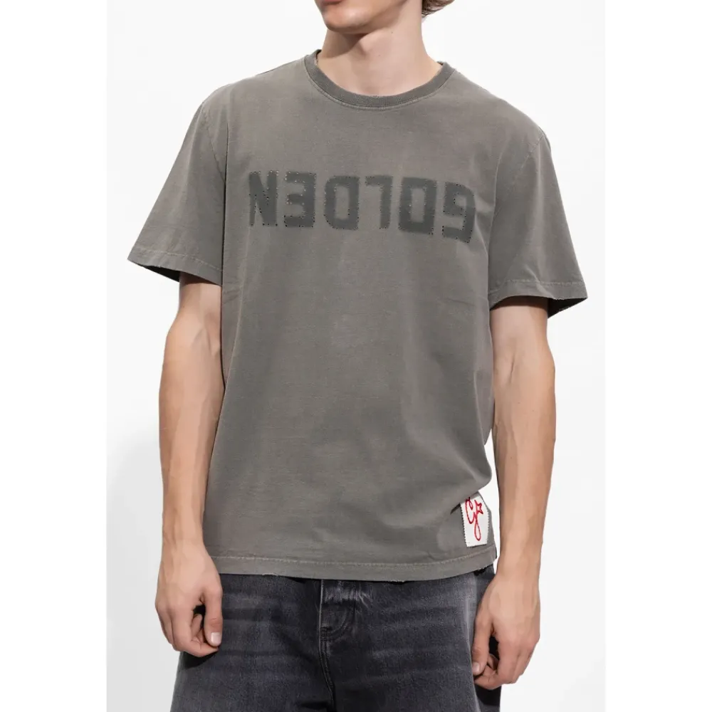Heren Golden Goose Logo T-Shirt