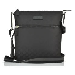 Heren Gucci Tassen^Logo-Patch Messenger Bag