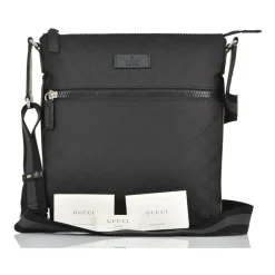 Heren Gucci Tassen^Logo-Patch Messenger Bag