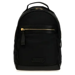 Heren Tom Ford Logo-patch Rugzak met Rits