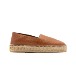 Heren Valentino Garavani Logo-Plaque Leren Espadrilles