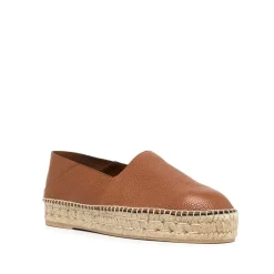 Heren Valentino Garavani Logo-Plaque Leren Espadrilles