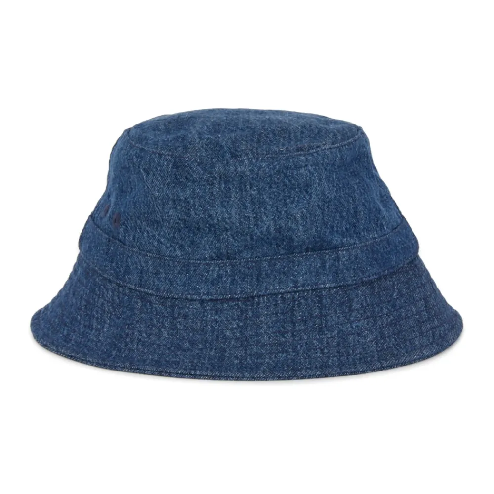 DAMES A.P.C. Logo-Printed Dropped Narrow Brim Bucket Hat