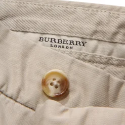 Heren Burberry Broeken^Londen Broek Vintage Stijl