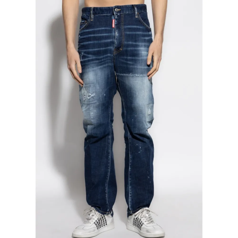 Heren Dsquared2 London Bro Jeans