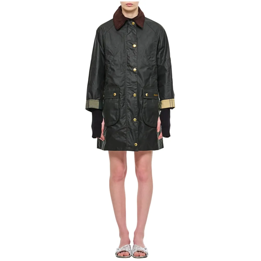 DAMES Barbour Long Beadnell Waxed Jacket