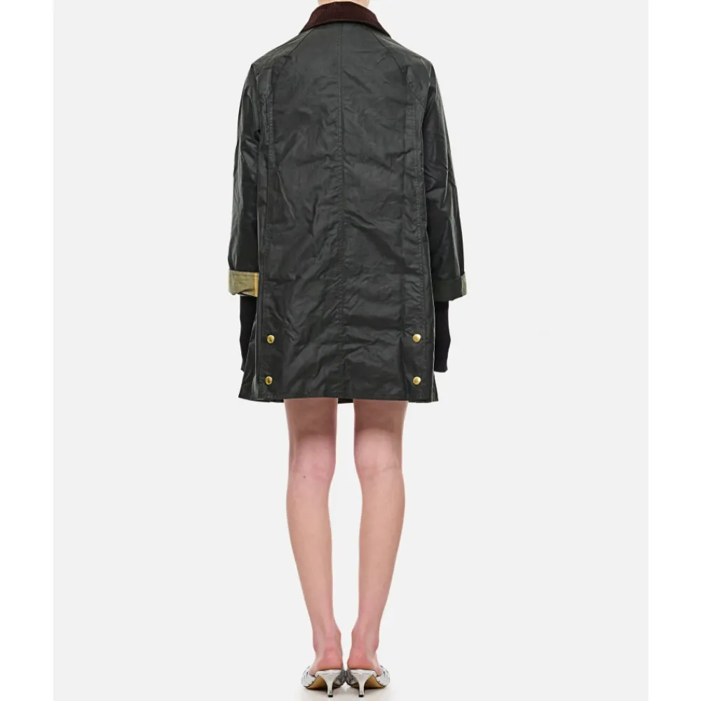 DAMES Barbour Long Beadnell Waxed Jacket