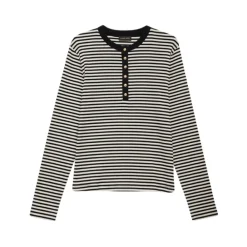 DAMES Anine Bing Long Sleeve Buttoned Top Alessia