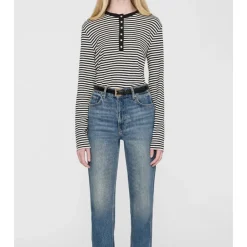 DAMES Anine Bing Long Sleeve Buttoned Top Alessia