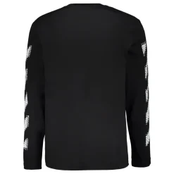 Heren Off White Long Sleeve T-Shirt